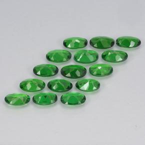 Granato tsavorite naturale verde da 3,24 ct, taglio ovale, VS