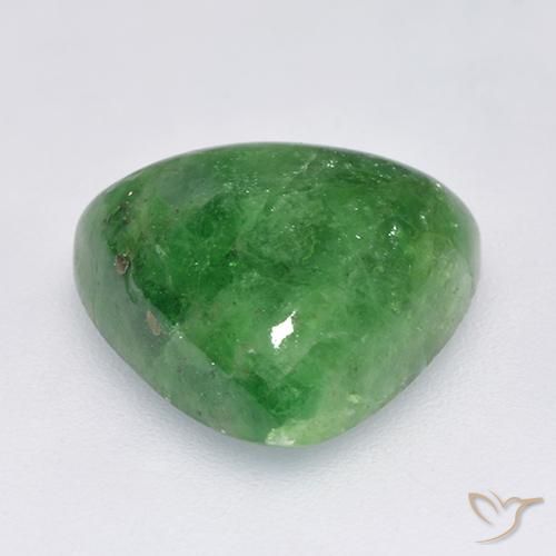 Granato Tsavorite Verde naturale da 8.51 ct, Taglio trillion, Traslucido