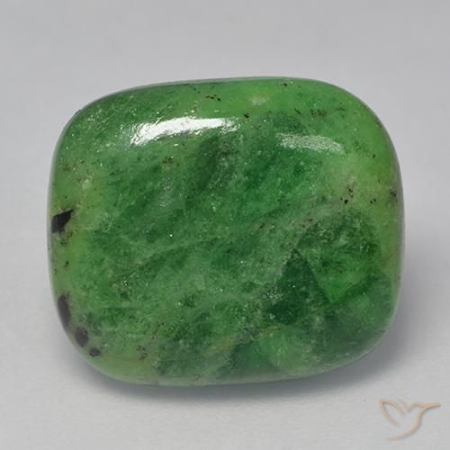 Granato Tsavorite Cromo verde naturale da 8.75 ct, Cuscino, Traslucido