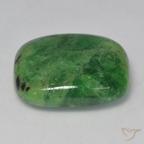 Granato Tsavorite Cromo verde naturale da 8.75 ct, Cuscino, Traslucido