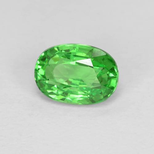 Granato tsavorite naturale verde da 1,15 ct, taglio ovale, VS