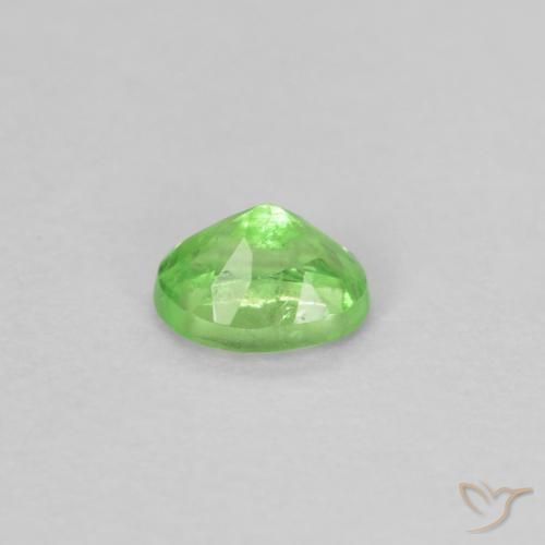Granato Tsavorite Verde acceso naturale da 0.18 ct, Ovale, VS