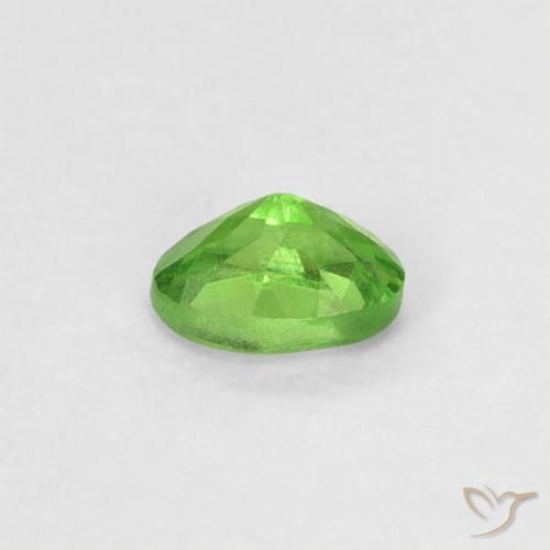 Granato Tsavorite Verde acceso naturale da 0.24 ct, Ovale, VS