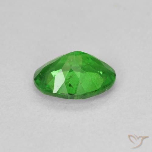 Granato Tsavorite Verde elettrico naturale da 1.10 ct, Ovale, VS-SI