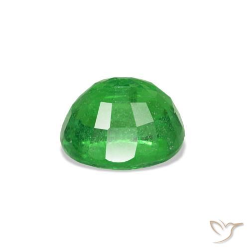 Granato Tsavorite Verde brillante naturale da 0.79 ct, Ovale, SI