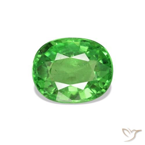 1.38ct Verde medio Granato Tsavorite, Ovale, VS