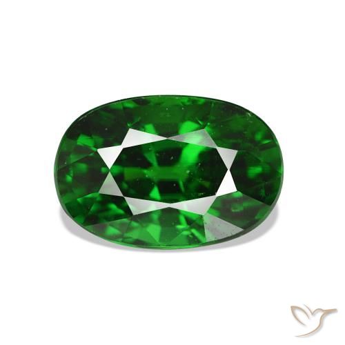 2.08ct Verde intenso Granato Tsavorite, Ovale, VVS-VS