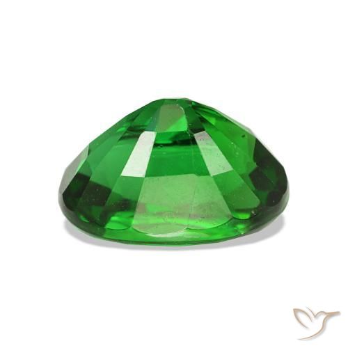 Granato Tsavorite Verde intenso naturale da 2.08 ct, Taglio ovale, VVS-VS