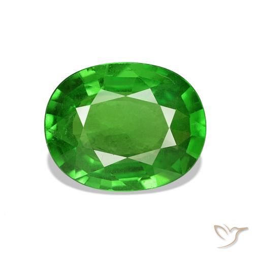 1.93ct Verde brillante Granato Tsavorite, Ovale, VS
