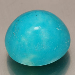 Turchese Blu naturale da 8.47 ct, Taglio ovale, Opaco