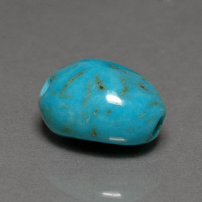 Turchese Blu naturale da 3.35 ct, Forma fantasia, Opaco