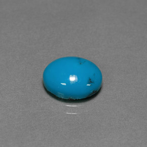 Turchese Blu naturale da 2.28 ct, Taglio ovale, Opaco
