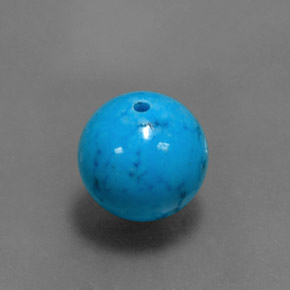 Turchese Blu naturale da 7.80 ct, Sfera, Opaco