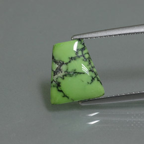 Turchese Giallo verde naturale da 2.04 ct, Forma fantasia, Opaco