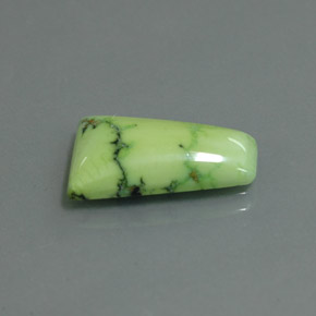 Turchese naturale verde da 4,52 ct, forma fantasia, opaco