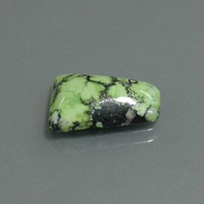 Turchese Giallo verde naturale da 3.45 ct, Forma fantasia, Opaco