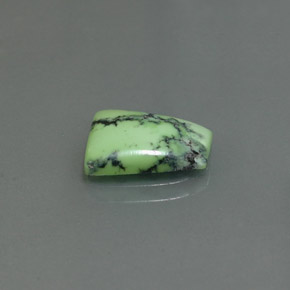 Turchese naturale verde da 1,99 ct, forma fantasia, opaco