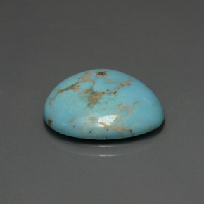 Turchese Blu naturale da 7.39 ct, Forma fantasia, Opaco