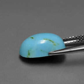 Turchese Blu naturale da 3.08 ct, Forma fantasia, Opaco