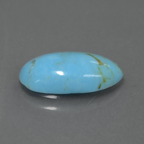 Turchese Blu naturale da 1.63 ct, Forma fantasia, Opaco