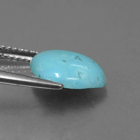 Turchese Blu naturale da 1.69 ct, Forma fantasia, Opaco