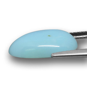 Turchese Blu naturale da 3.44 ct, Forma fantasia, Opaco