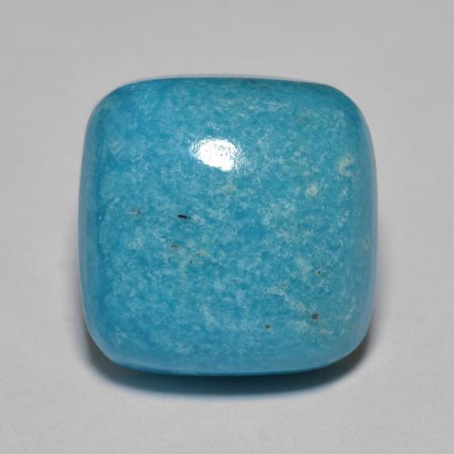 Turchese Blu verde naturale da 7.57 ct, Taglio a cuscino, Opaco