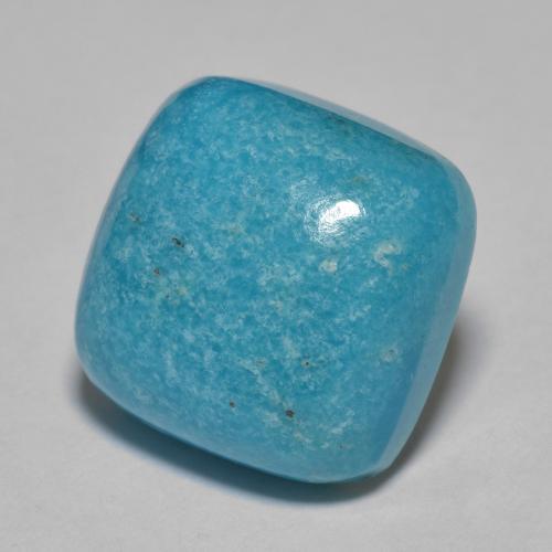 Turchese Blu verde naturale da 7.57 ct, Taglio a cuscino, Opaco