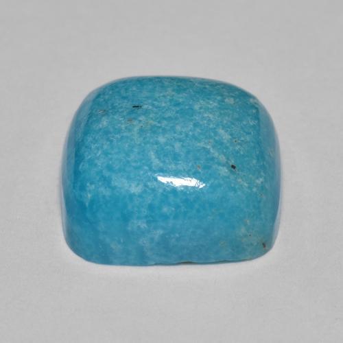 Turchese Blu verde naturale da 7.57 ct, Taglio a cuscino, Opaco