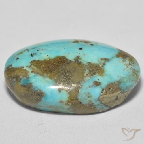 Turchese Verde schiuma di mare naturale da 36.87 ct, Ovale, Opaco