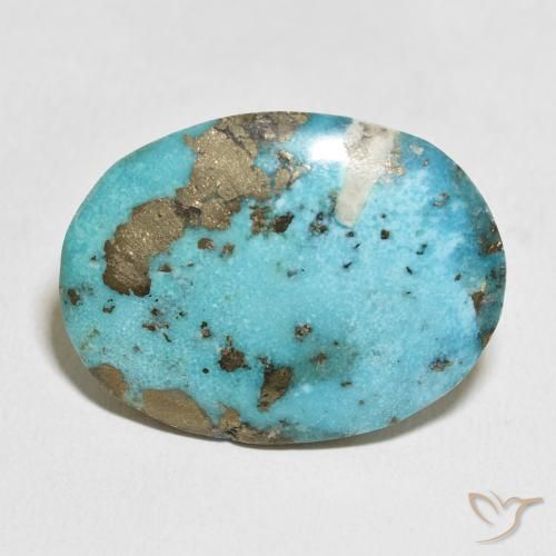 52.75ct Naturale Verde blu Turchese, Ovale, Opaco