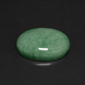 Variscite naturale verde da 21,14 ct, taglio ovale, opaco