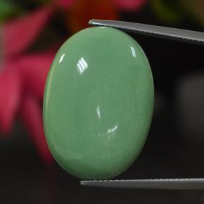 Variscite naturale verde da 21,86 ct, taglio ovale, opaco