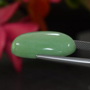 Variscite naturale verde da 21,86 ct, taglio ovale, opaco