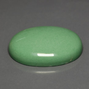 Variscite naturale verde da 19,28 ct, taglio ovale, opaco