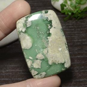 Variscite Verde multicolore naturale da 51.92 ct, Taglio a cuscino, Opaco