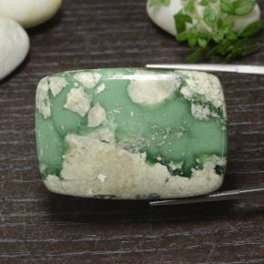 Variscite Verde multicolore naturale da 51.92 ct, Taglio a cuscino, Opaco