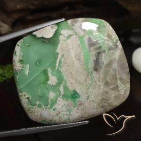 Variscite Multicolore naturale da 51.51 ct, Cuscino, Opaco