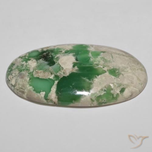Variscite Multicolore naturale da 76.78 ct, Taglio ovale, Opaco