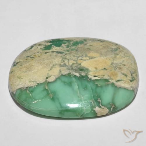 Variscite Verde medio naturale da 60.66 ct, Cuscino, Opaco