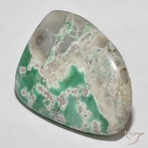 Variscite Verde chiaro naturale da 49.59 ct, Taglio a fantasia, Opaco