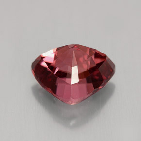 Zircone naturale rosa da 3,19 ct, trillion, VVS-VS