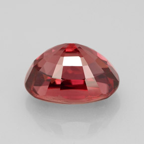 Zircone naturale rosa da 5,43 ct, taglio ovale, VS