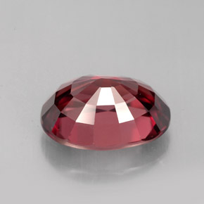 Zircone naturale rosa da 5,40 ct, taglio ovale, VS