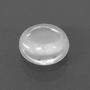 Zircone naturale bianco da 1,48 ct, trasparente, trasparente/traslucido