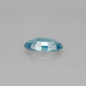 Zircone naturale blu da 1,83 ct, marchesa, VVS