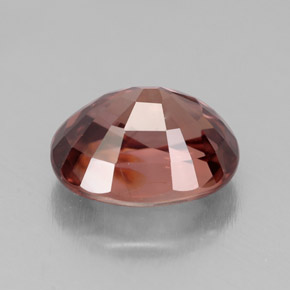 Zircone naturale rosa da 4,85 ct, taglio ovale, VVS-VS