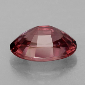 Zircone naturale rosa da 3,17 ct, taglio ovale, VVS-VS