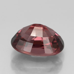 Zircone naturale rosa da 4,93 ct, taglio ovale, IF