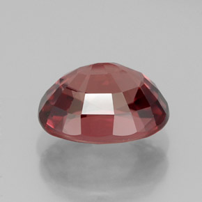 Zircone naturale rosa da 3,39 ct, taglio ovale, IF